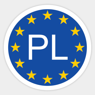 Poland Polska Sticker